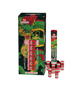 DRAGON STROBE SMASH | 6 Shots Strobe 60Gram Cannister Shell By Sunwing Fireworks